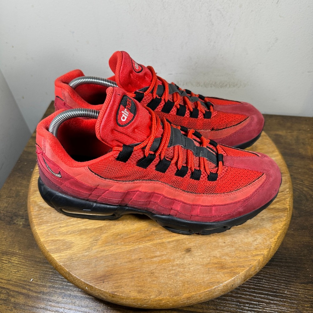 Nike Air Max 95 Essential University Red Black AT2865-600 Mens Size 10